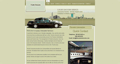 Desktop Screenshot of limousineintoronto.com